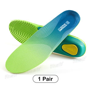 RunY Mens insoles Daily replacement insoles Sports Light weight Soft High elastic EVA Breathable