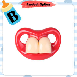 [Happy Kids] Newborn Pacifier Baby Funny Pacifier Buck Teeth Pacifier 搞怪奶嘴 龅牙奶嘴 Puting Baby - MZ-NP