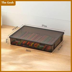 [The Gesh] 1Pc Document Organizer Box Household Certificate File A4 Box Important Information Registration Book Dust Proof Storage Case