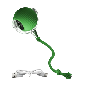 Bola Mainan Kucing Otomatis Listrik Bergulir Cerdas Led Laser Bola Kucing Mainan Hewan