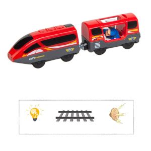 SDRA ic Childrens Toys Design Battery Operated Compatible With Brio Toys Train Wooden Train Track