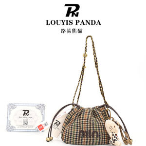 Grosir import jakarta cvt-8891 Aff Tas Louis Panda 287 Free Paper bag Certificate + gantungan kitty Tag Label Tas Selempang Wanita