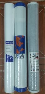 BỘ 3 LỌC THÔ 20 IN (GỒM 1 CỐC TRONG -2 CỐC MÀU)