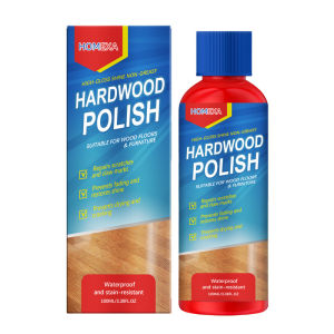 Wood Floor Polish Floor Cleaner Floor Wax Instant Gloss Lasting Shine Water-Based Hardwood Floor Care No Streak Surface Maintenance