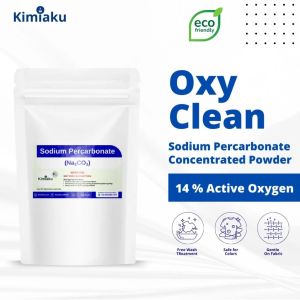 Kimiaku Oxy Clean Pouch Anti Bakteri Penghilang Noda & Pemutih Warna - Sodium Percarbonate Kemasan Resealable 500 gr