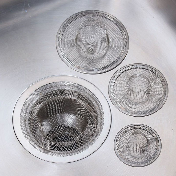 Kitchen Drain Strainer 5/7/9/11cm Stainless Steel Leftover Residue