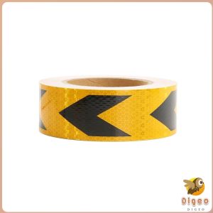 Digeo 5cm*5m Reflectorized Tape Warning Tape For Bicycle Truck Car Exterior Decoration Accessories
