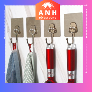 Móc dán tường INOX304 không gỉ loại cực tốt móc dán nhà tắm chịu lực 20kg - KAPU