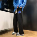 Aesthetic pants for men slocks oversized pants Korean baggy sweatpants wide leg original pants. 