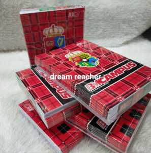 (promo) 1 pack isi 10 pcs buku tulis bergaris BMCAMPUS 36 lembar / tersedia per 10 5 3 dan 1 buku