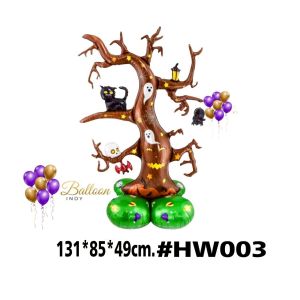 ลูกโป่งฮาโลวีน 3D ฐานตั้งได้ พร้อมส่งจากไทย ใหญ่มากกกกก