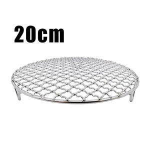 Cooling & Baking Rack Stainless Steel Round Grill Wire Rack for Cooking Baking Steaming