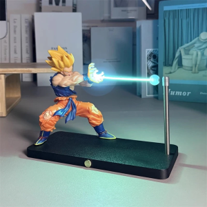 Dragon Ball Z Magnetic Night Light Son Goku Lamp Vegeta Saiyan Anime Peripheral Figure Desktop Ornament Decoration