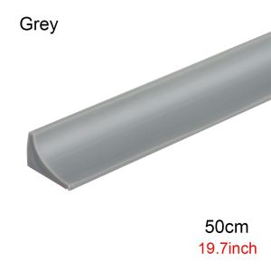 AKZDXE Bendable Shower Dam Barrier Shower Dam Dry and Wet Separation Silicone Door Bottom Sealing Strip Water Stopper Self-Adhesive Water Retaining Strip