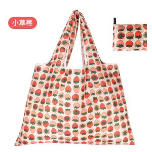 Foldable Reusable Shopping Bag Waterproof Eco Grocery Bag Portable Tote Bag Large Capacity Beg Belanja Lipat Kalis Air