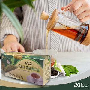 Teh Celup Daun Sembung Obat Sakit Ginjal Dan Pencernaan Herbal Tazakka 20 Kantung