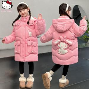 Christmas Gift Halloween Kawaii Girls Cotton Jacket Melody Winter New Animethickened Child Princess Style Cotton Coat Fashion Sweet Leisure Warm Tops