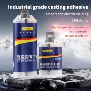 Fantic 50 100ml Cold Weld Strong Defect Repair Agent Glue Metal Repair Paste 2 In1 Industrial AB Caster Glue Heat Resistant Sealant