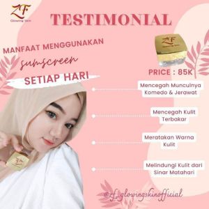 COD / Skincare ZF terampuhhh / Pake Skincare Zf / Paket Skincare Bagus / Perawatan Wajah / Skincare Cantik / Jingga Beautyshop