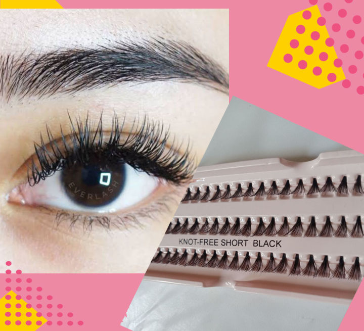 Bulu Mata Tanam Eyelashes Extra Lentik Knot Free / Eyelash Bulu Mata Murah / Kosmetik Mata