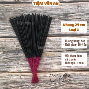 (Combo 300 - 500 cây) - 29cm Nhang Trám Đen Nguyên Liệu Tự Nhiên An Toàn Cho Sức Khỏe