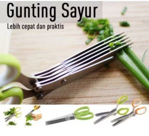 Scissors Five layer / Gunting Sayur 5 Lapis IFN