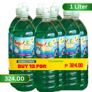ANGEL CLEAN DISHWASHING LIQUID PER BOX OF 1 LITER (12PCS) -CALAMANSI