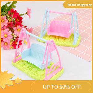 Madha Swing Set For Doll Girl Doll Toy House Furniture Accessories
