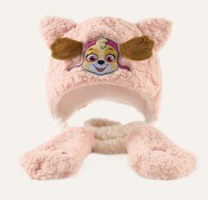 Paw kid hat warmer! หมวกกันหนาวเด็ก paw patrol เป็นแบบ 2 in 1 เป็นหมวก freesize ครอบถึงหู (CAP199)