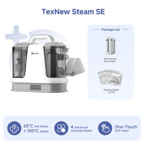 Simplus Fabric Cleaner 18000Pa Strong Suction Dual Water Tank Self-Cleaning High-Temperature Steam Wash for Sofa Mattress Carpet