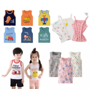 BABA Baby Cotton Sando Clothes Kids Pajama Sando Top sando For Kid Baby Boy Girl Tank Sando RANDOM Sando for boys Sando for girls kids