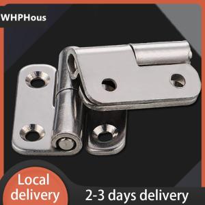 [COD] WHPHous Ship within 24 hours Stainless Steel Thicken Detachable Hinge Removable High Quality Concealed Cabinet Round Hinge For Aluminum Doors Bathroom Door