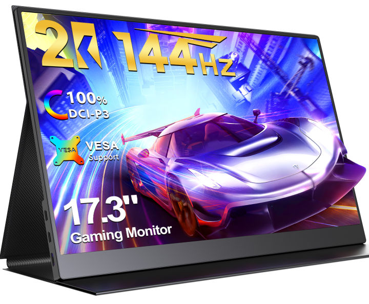 UPERFECT 2K 144HZ Portable Monitor 17.3 inch 2560*1440 Mobile Display ...