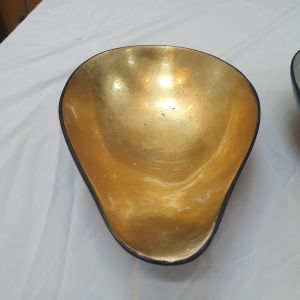 Dĩa sơn mài cao cấp Thanh Bình Lê trưng bày bàn kệ chưng trái cây nhà cửa văn phòng quà tặng ý nghĩa 21.5x15.5x5 cm