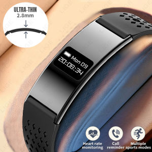 LIGE Smart Bracelet Men Women Heart Rate Sleep Monitor Health Smart Band Waterproof Sports Fitness Tracker Smartwatch For Android IOS