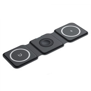 20W 3 in 1 Magnetic Wireless Charger Pad Foldable for iPhone12/17 XS X Apple Watch AirPods Fast Charging Dock Station