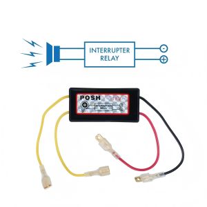 Bimota POSH Horn Relay Interrupter 12V Universal / Horn Relay Rapid Back Fire Relay 12V
