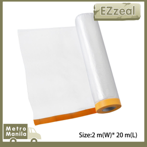 20m Furniture Plastic Cover Disposable Furniture Dust Cover Paint Masking Film