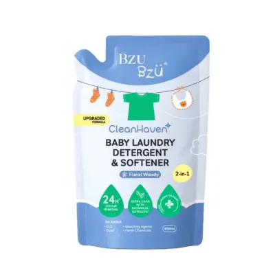 BZU BZU Baby Laundry Detergent & Softener 2-in-1 (1L / 800ml Refill)