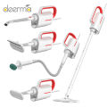 Deerma ZQ600 Steam Cleaner Electric Handheld Steam Mop Floor cleaner free 5 Attachments Cleaning Vacuum Machine. 