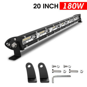 7/13/19/26 inch LED Work Light Bar Offroad Car SUV Jeep UTE Long Strip Lamp