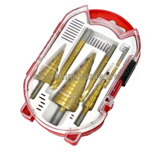 ANTON ชุดดอกสว่าน เจดีย์ ดอกสเต็ป ดอกขยาย ดอกเจาะไม้ คว้านรู 6in1