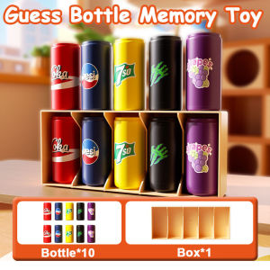 Bottle Guessing Game Drink Bottle Color Sorting Thinking Training Game Family Party Educational Toys