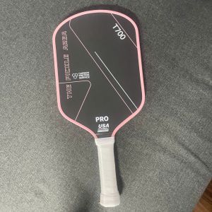 Vợt Pickleball Carbon T700 Pro mặt vợt phủ cacbon khối lượng siêu nhẹ mặt nhám bám bóng 16mm - PK07