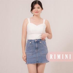 RIMINI - Bawahan Wanita Skirt Casual Kekinian 26-33 - Navila Pocket Skirt - 5198