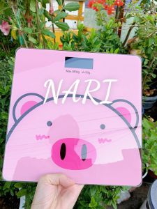 Cân hình Heo Điện Tử Cân Sức Khoẻ Hình Heo Hồng cân nhà bếp - gia dụng NARI