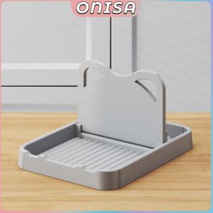 Onisa Foldable Pot Lid Holder Multi-functional Kitchen Pot Lid Rack and Cutting Board Holder 1Pcs