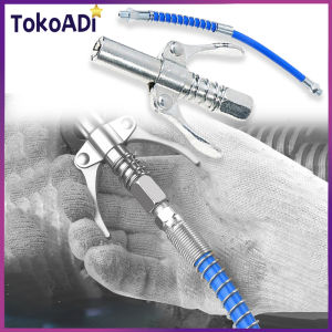 Kepala Grease Gun Grease Coupler Heavy Duty Dengan Tube Handle Ganda Quick Lock Dan Release