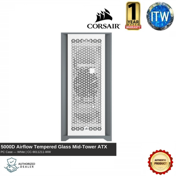 CORSAIR 5000D AIRFLOW TEMPERED GLASS MID TOWER ATX PC CASE | Lazada PH