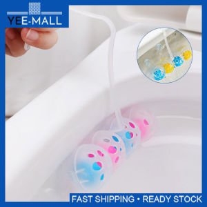 Hanging Toilet Ball Freshener Bathroom Deodorizer Bubble Cleaning Flower Fragrance Toilet Cleaning Deodorizing Ball